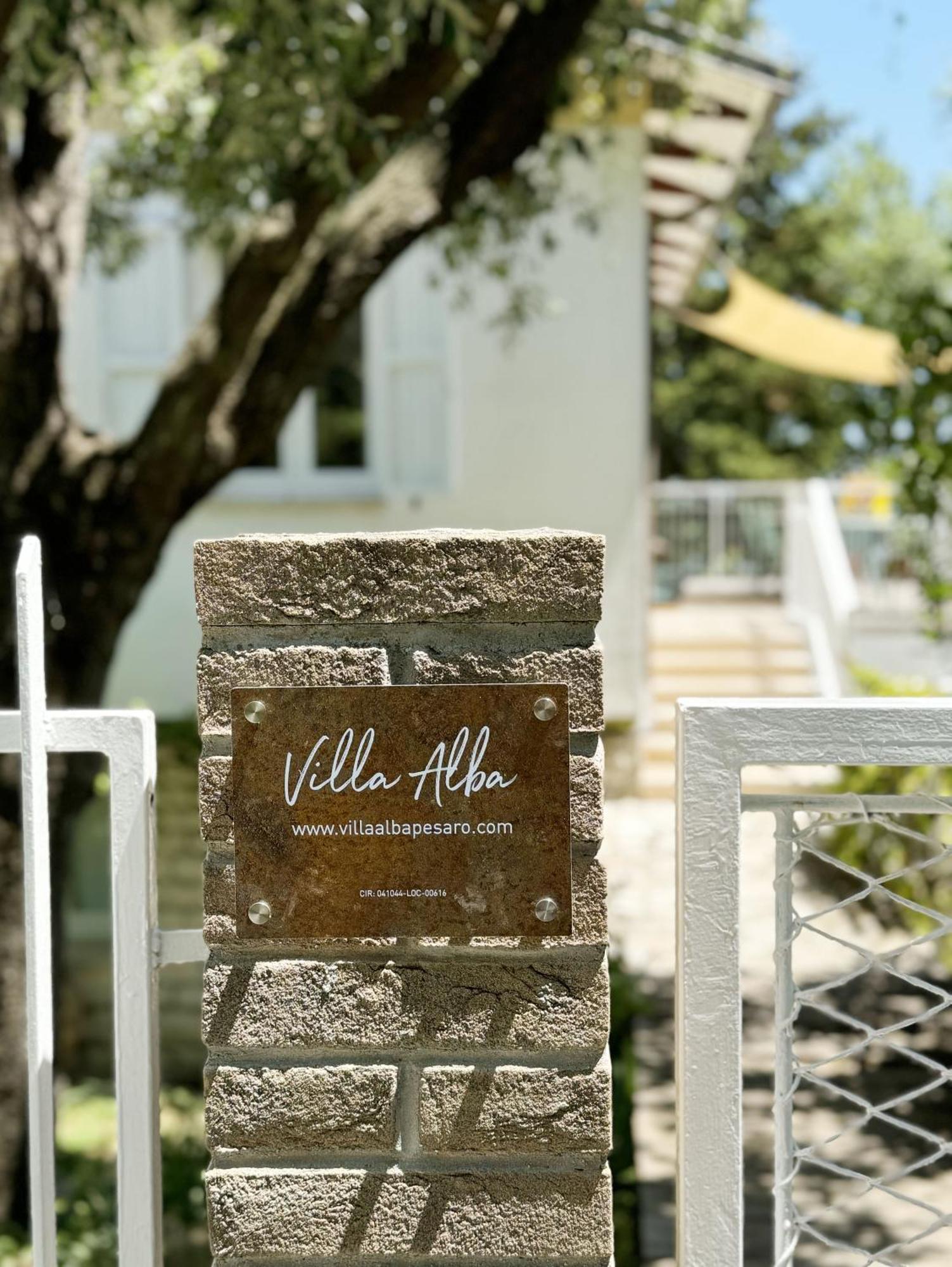 Villa Alba Pesaro トレッビアンティコ エクステリア 写真